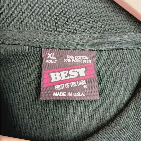 VTG SZ XL Single Stitch BamBam Best Fruit Of The Loom USA Embroidered Tee Shirt - Picture 4 of 8